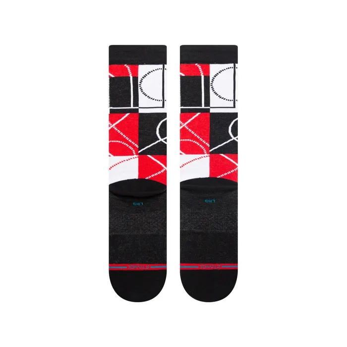 Men NBA Zone Crew Socks Portland Trailblazers Stance Crew