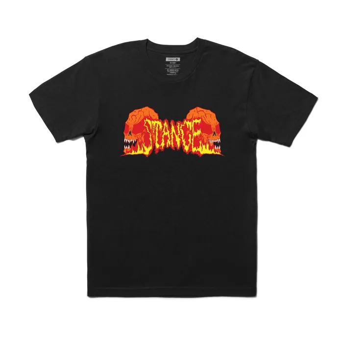 Men Neckface X Short Sleeve TShirt Black Stance Graphics