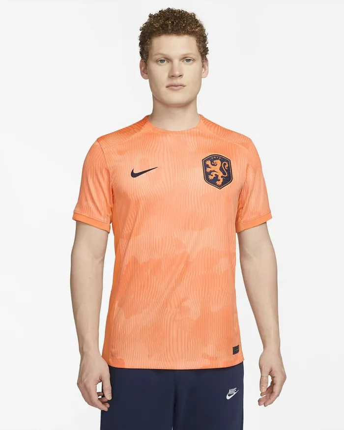 Men Netherlands 2023 Stadium Home Conesunset Glowblackened Blue Nike Kits And Jerseys Men Netherlands 2023 Stadium Home Conesunset Glowblackened Blue Nike Kits And Jerseys