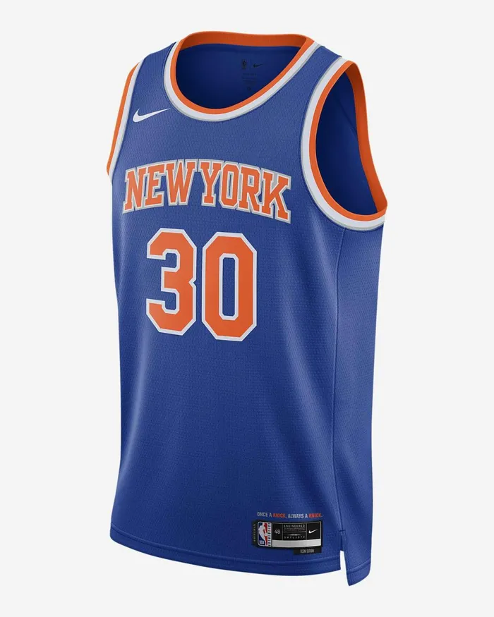 Men New York Knicks Icon Edition 202223 Rush Blue Nike Kits And Jerseys