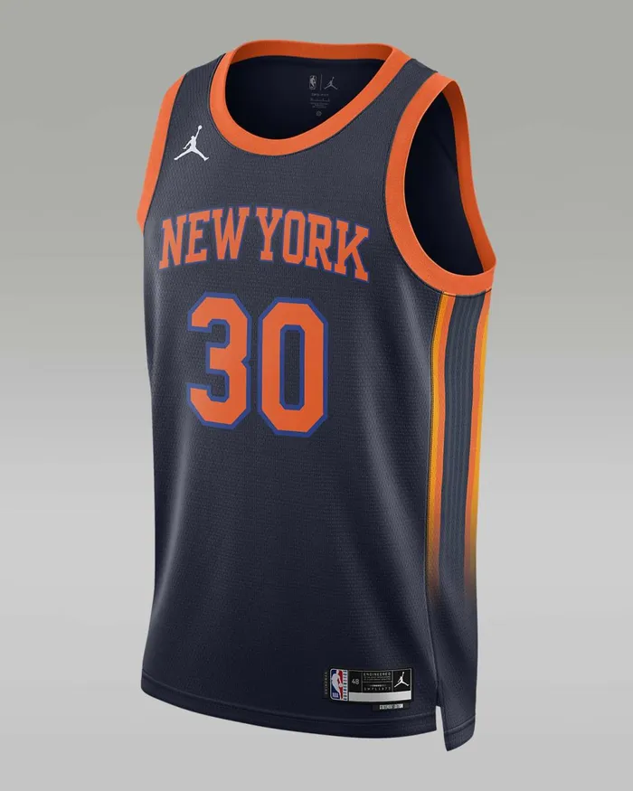 Men New York Knicks Statement Edition College Navy Nike Kits And Jerseys