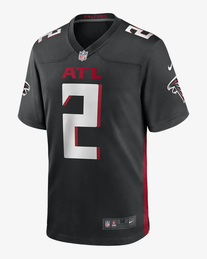 Men Nfl Atlanta Falcons Matt Ryan Black Nike Kits And Jerseys