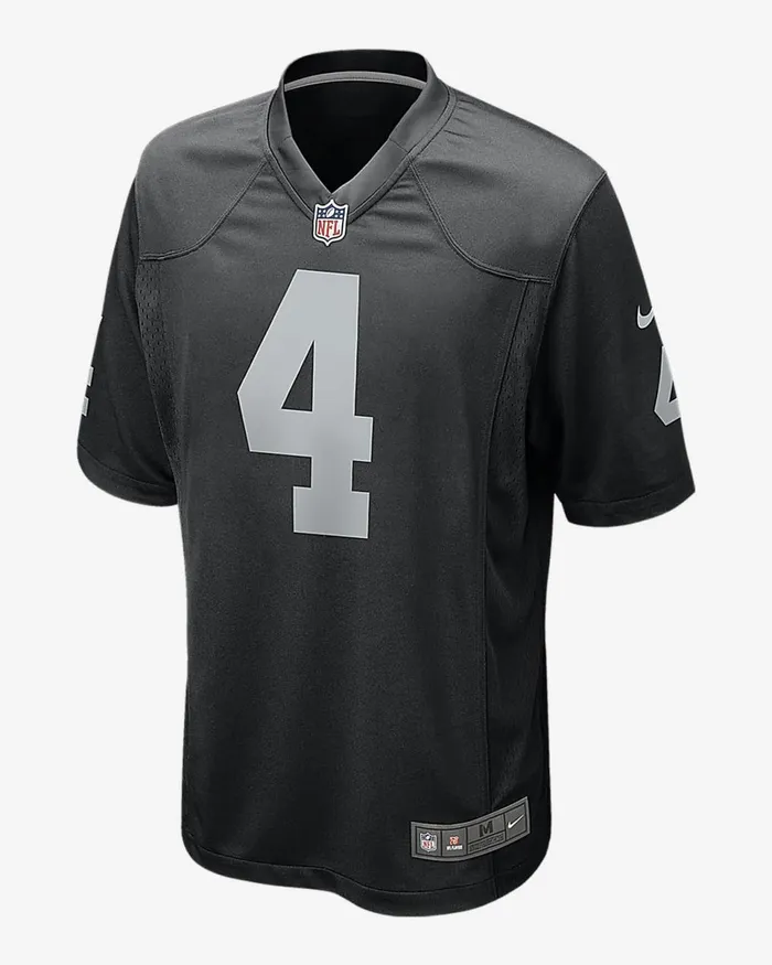 Men Nfl Las Vegas Raiders Derek Carr Black Nike Kits And Jerseys