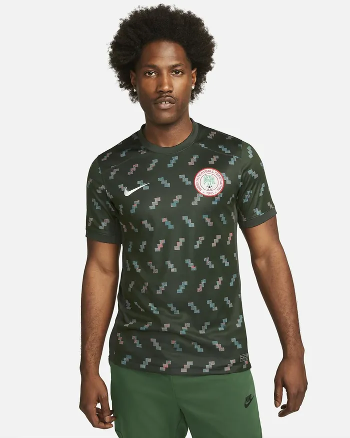 Men Nigeria 2023 Stadium Away Night Forestwhite Nike Kits And Jerseys