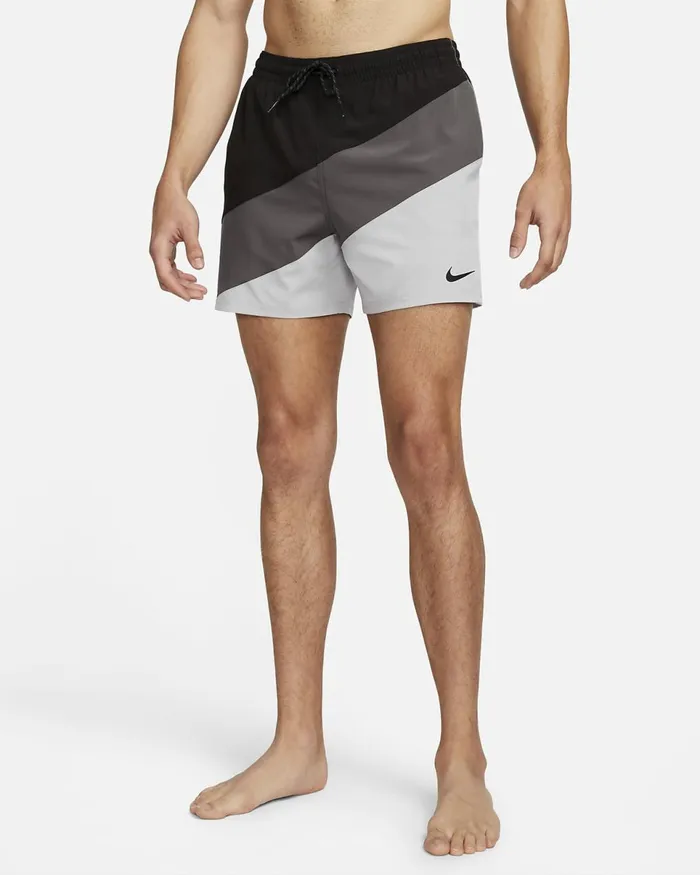 Men Nike Blackiron Greylight Smoke Greyblack Nike Shorts