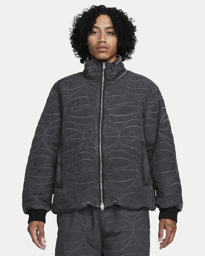 Men Nike Blackwhite Nike Jackets