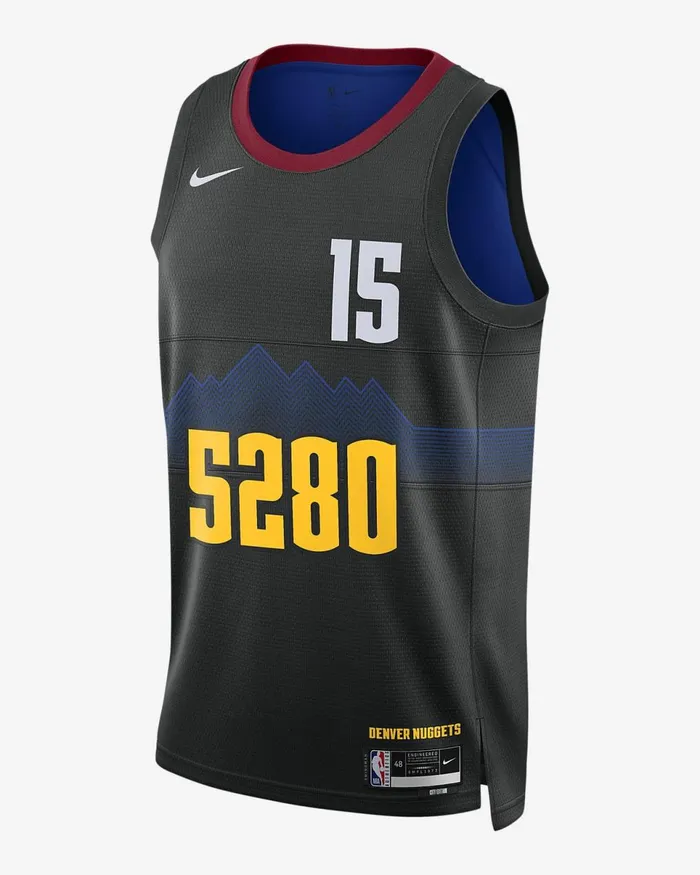 Men Nikola Joki Denver Nuggets City Edition 202324 Black Nike Tops And TShirts Men Nikola Joki Denver Nuggets City Edition 202324 Black Nike Tops And TShirts