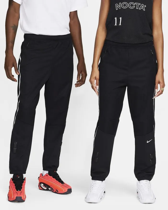 Men Nocta Black Nike Trousers And Tights