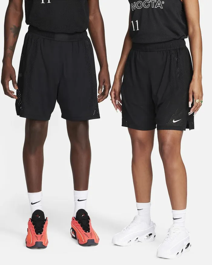 Men Nocta Blackwhite Nike Shorts