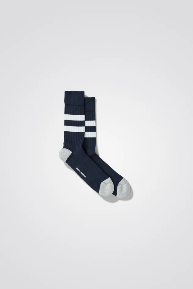 Men Norse Projects Accessories Bjarki Cotton Sport Dark Navy