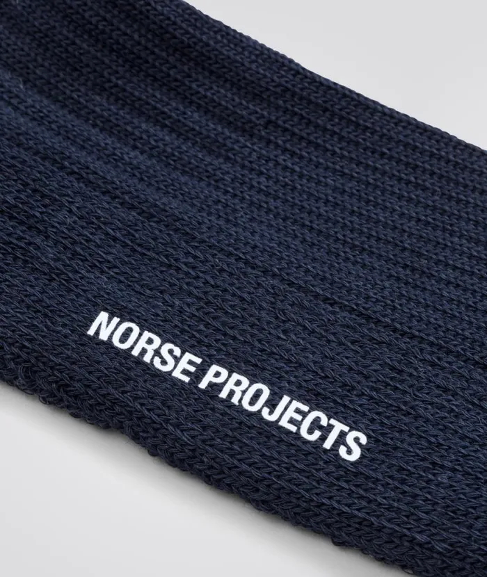 Men Norse Projects Accessories Bjarki Cotton Sport Dark Navy