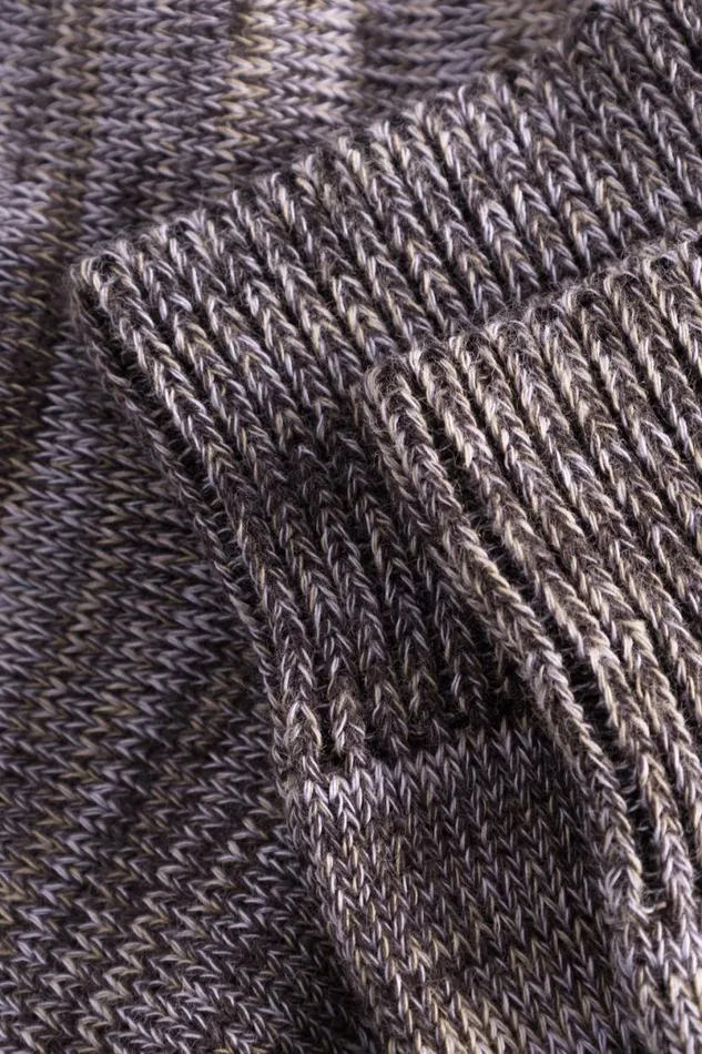 Men Norse Projects Accessories Bjarki Cotton Twist Sock Crocus Purple