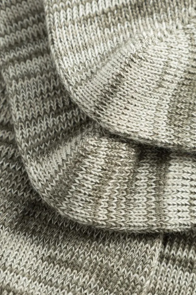 Men Norse Projects Accessories Bjarki Cotton Twist Sock Sediment Green