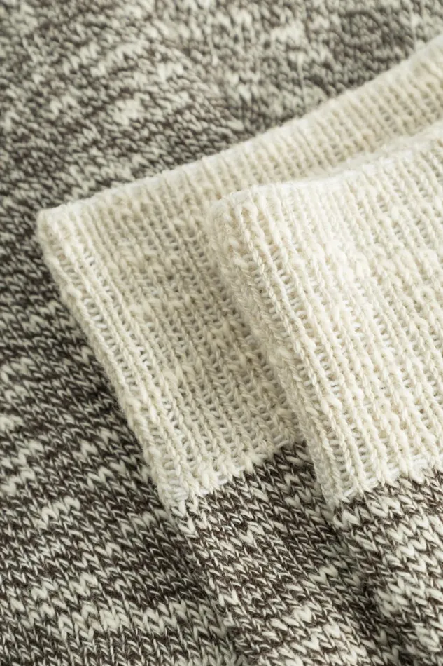 Men Norse Projects Accessories Ebbe Slub Sock Espresso