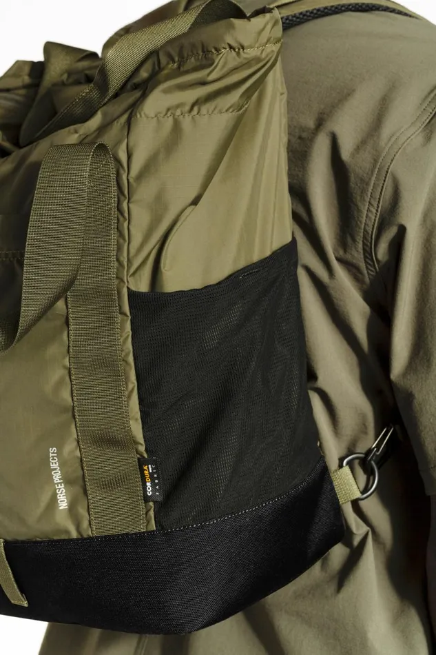 Men Norse Projects Accessories Hybrid Backpack Cordura Ivy Green