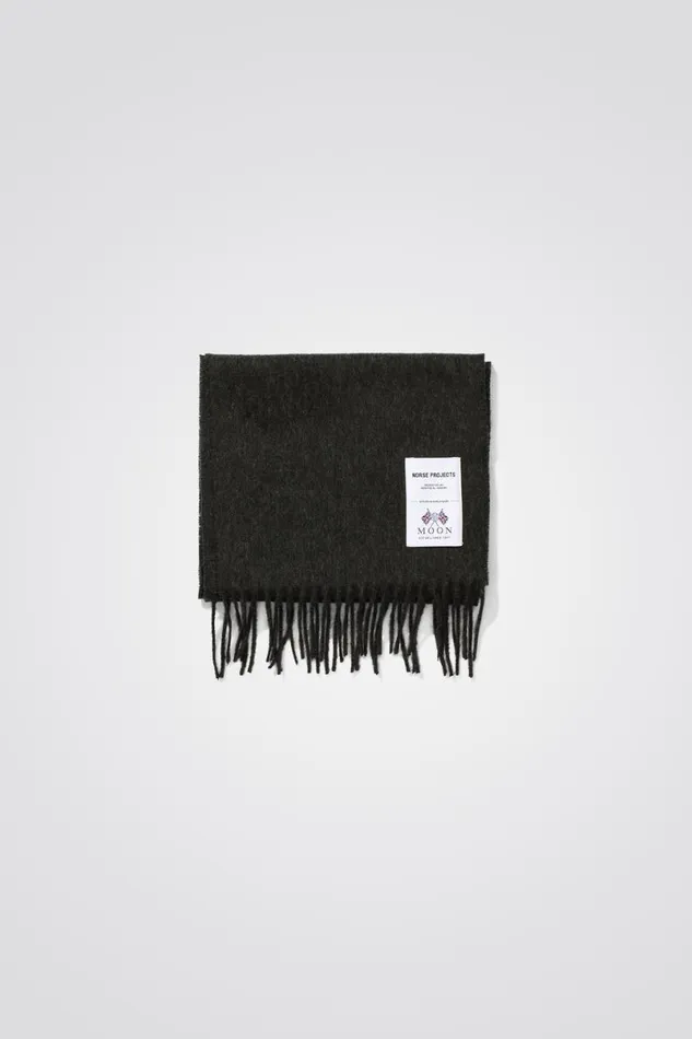 Men Norse Projects Accessories Moon Lambswool Scarf Beech Green