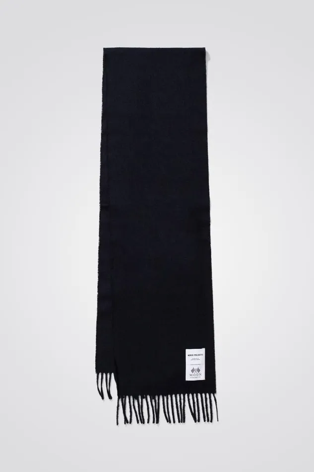 Men Norse Projects Accessories Moon Lambswool Scarf Dark Navy
