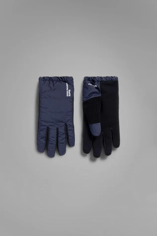 Men Norse Projects Accessories Norse Elmer Pertex Quantum Insulated Glove Dark Navy