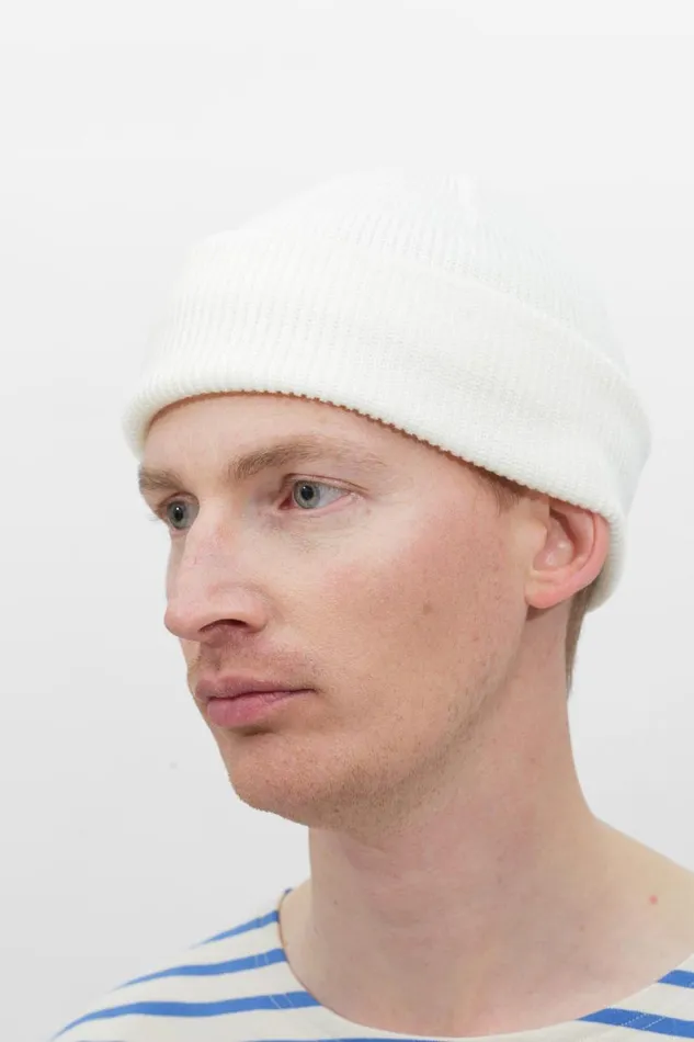 Men Norse Projects Beanies Beanie Le Minor X Ecru