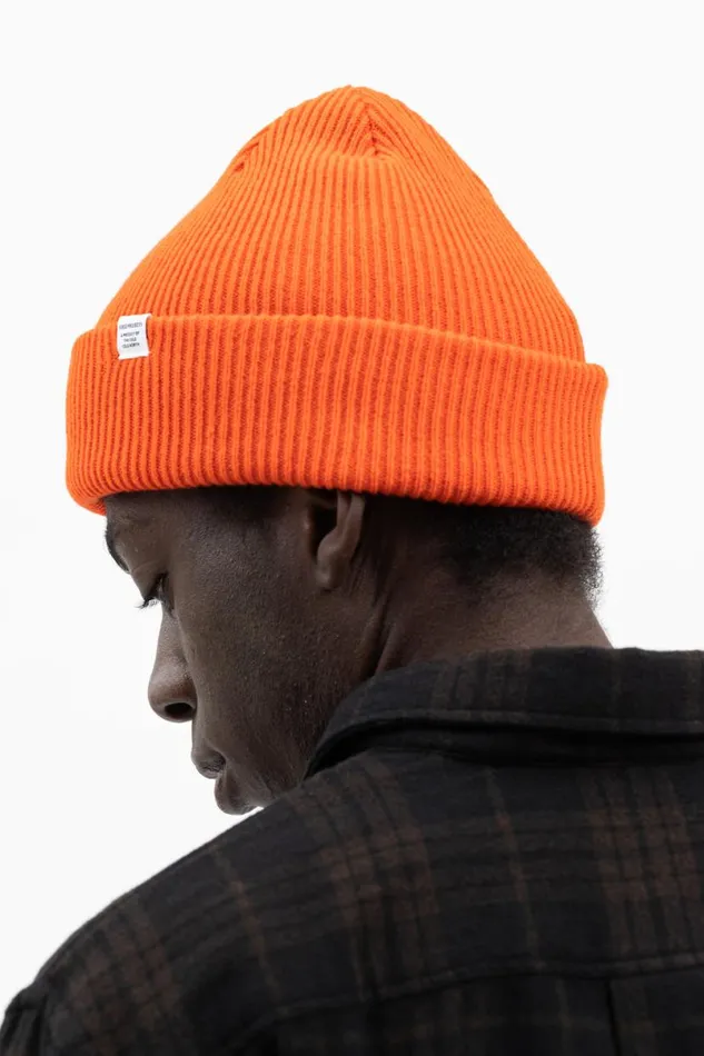 Men Norse Projects Beanies Norse Beanie Blood Orange