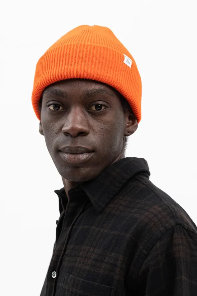 Men Norse Projects Beanies Norse Beanie Blood Orange