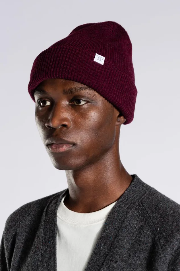 Men Norse Projects Beanies Norse Beanie Burgundy