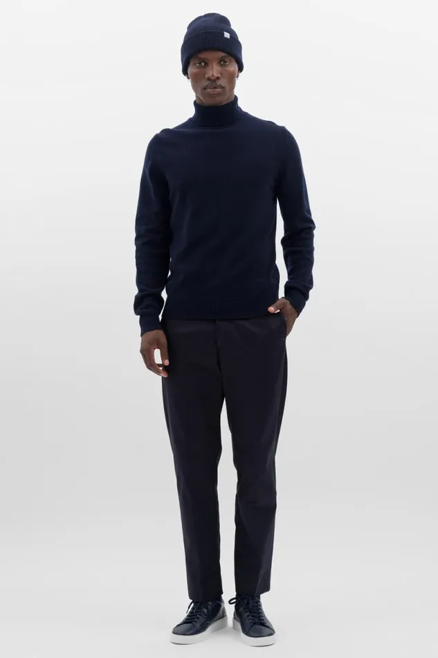 Men Norse Projects Beanies Norse Beanie Dark Navy