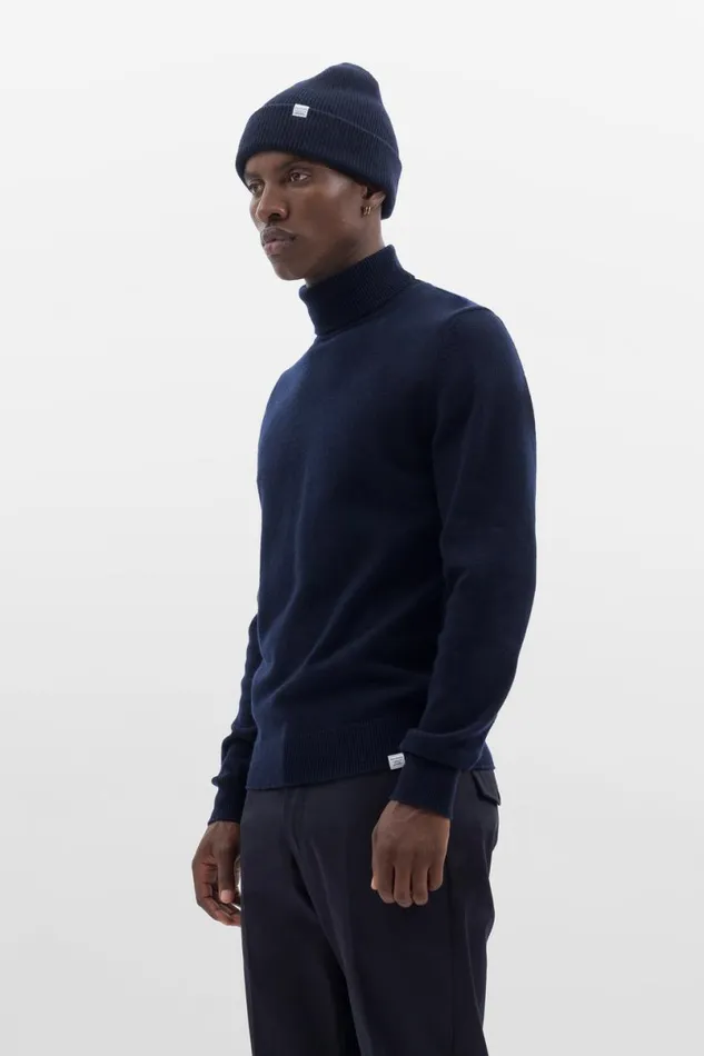 Men Norse Projects Beanies Norse Beanie Dark Navy