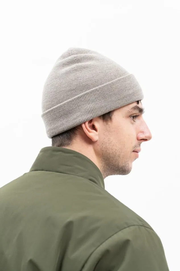 Men Norse Projects Beanies Top Tech Merino Beanie Sand