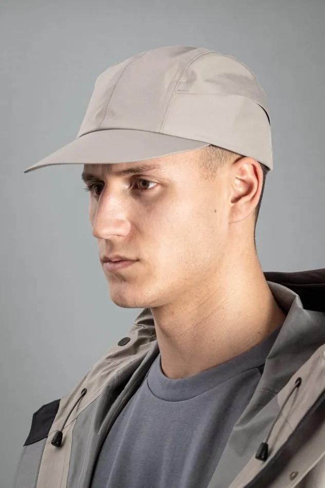 Men Norse Projects Caps 3 Layer 4Panel Cap Mid Khaki