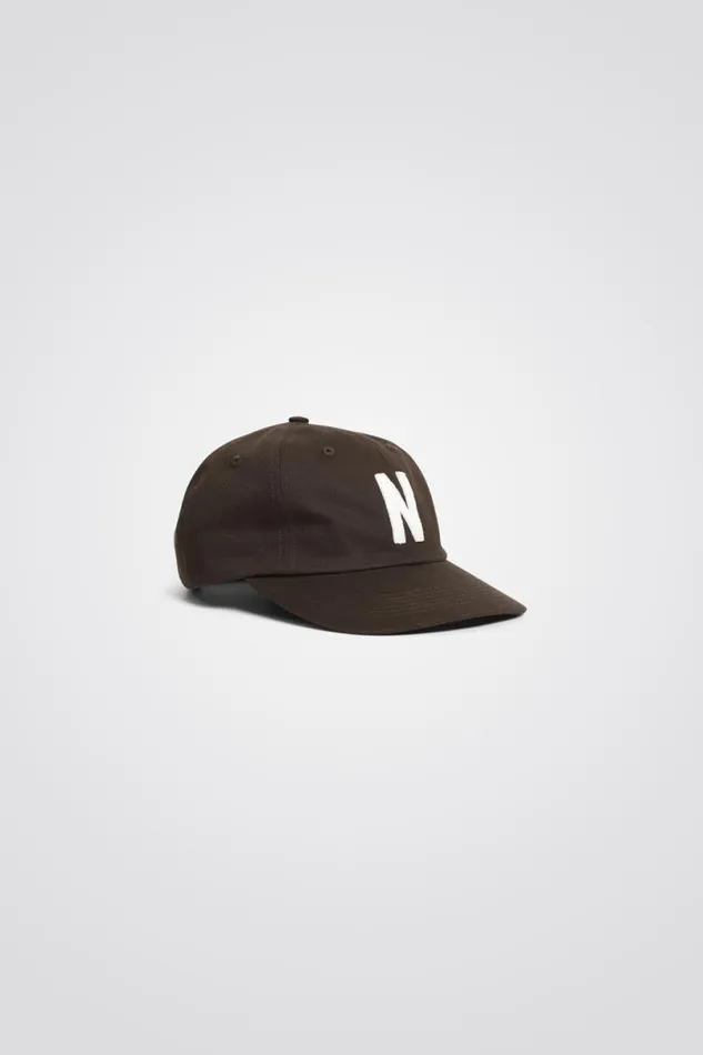 Men Norse Projects Caps Felt N Twill Sports Cap Beech Green