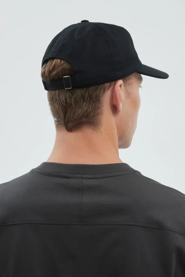 Men Norse Projects Caps Felt N Twill Sports Cap Black