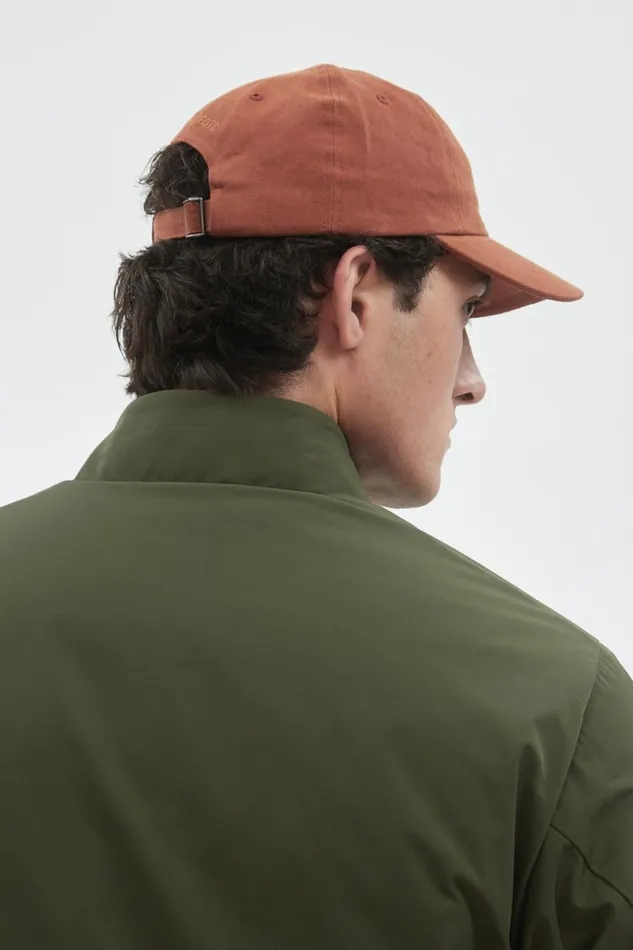 Men Norse Projects Caps Felt N Twill Sports Cap Rust Brown