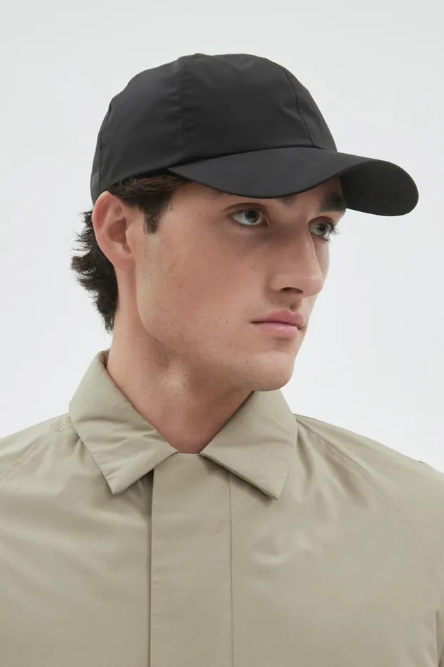 Men Norse Projects Caps GoreTex Infinium Sports Cap Black