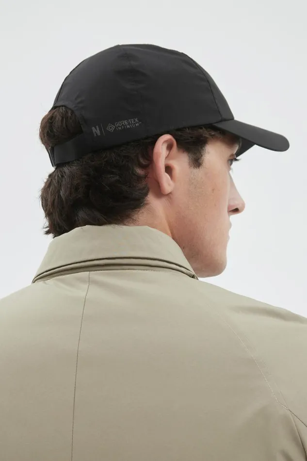 Men Norse Projects Caps GoreTex Infinium Sports Cap Black