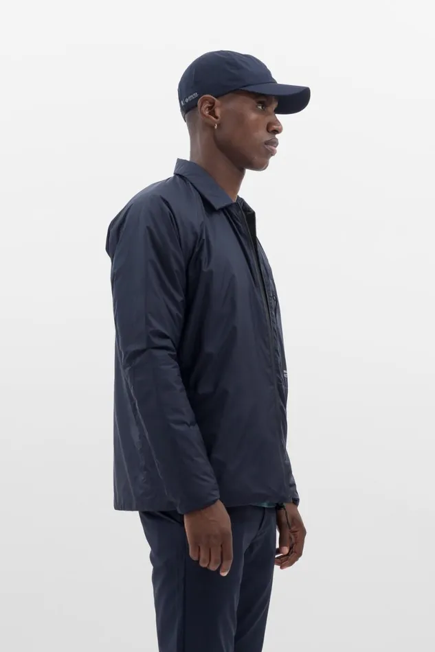 Men Norse Projects Caps GoreTex Infinium Sports Cap Dark Navy