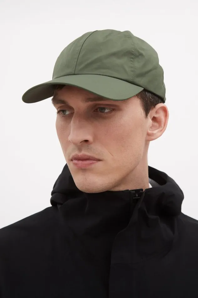 Men Norse Projects Caps GoreTex Infinium Sports Cap Spruce Green