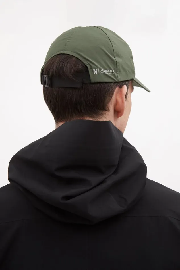 Men Norse Projects Caps GoreTex Infinium Sports Cap Spruce Green