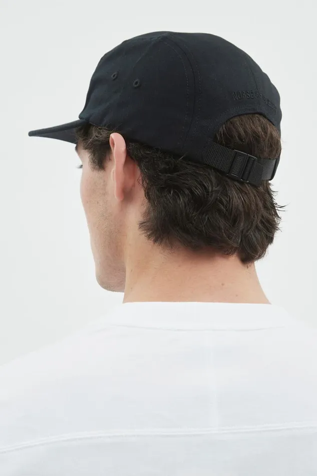 Men Norse Projects Caps Twill 5 Panel Cap Black