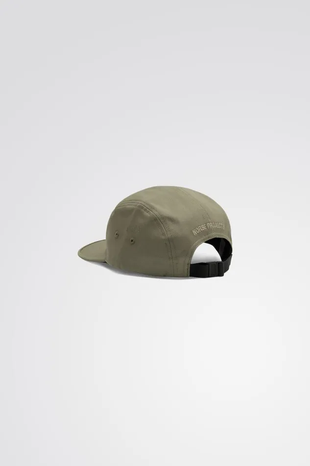 Men Norse Projects Caps Twill 5 Panel Cap Sediment Green