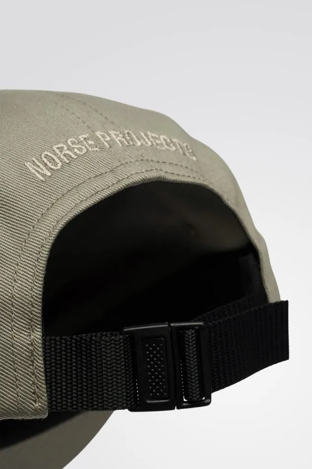 Men Norse Projects Caps Twill 5 Panel Cap Sediment Green