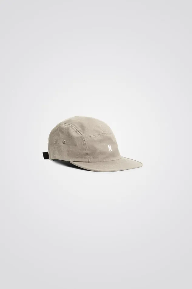 Men Norse Projects Caps Twill 5 Panel Cap Utility Khaki