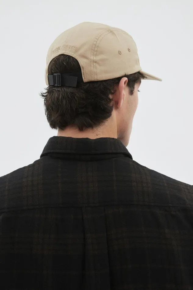 Men Norse Projects Caps Twill 5 Panel Cap Utility Khaki
