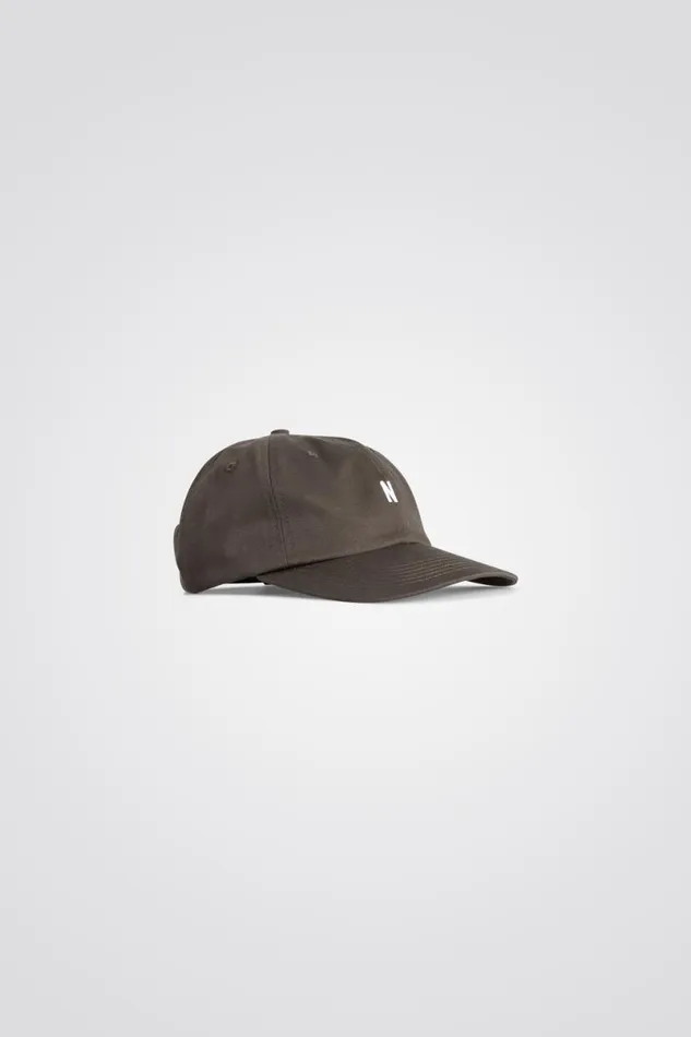 Men Norse Projects Caps Twill Sports Cap Beech Green