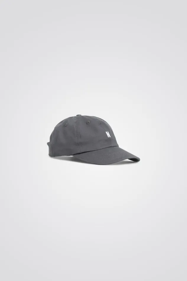 Men Norse Projects Caps Twill Sports Cap Magnet Grey