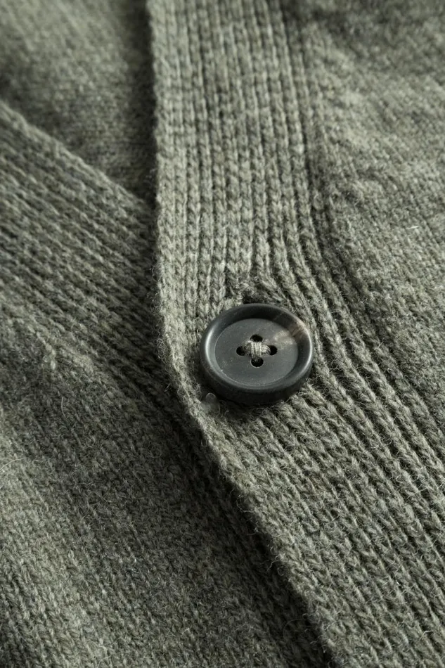 Men Norse Projects Knitwear Adam Merino Lambswool Cardigan Ivy Green