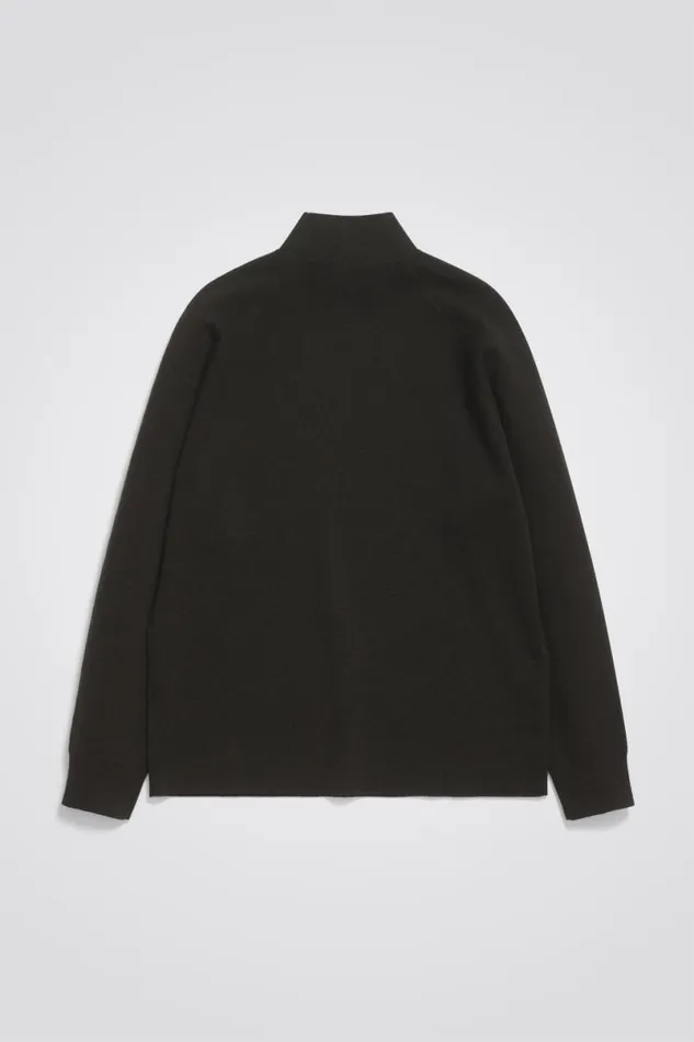 Men Norse Projects Knitwear Bruce Milano Mock Neck Beech Green
