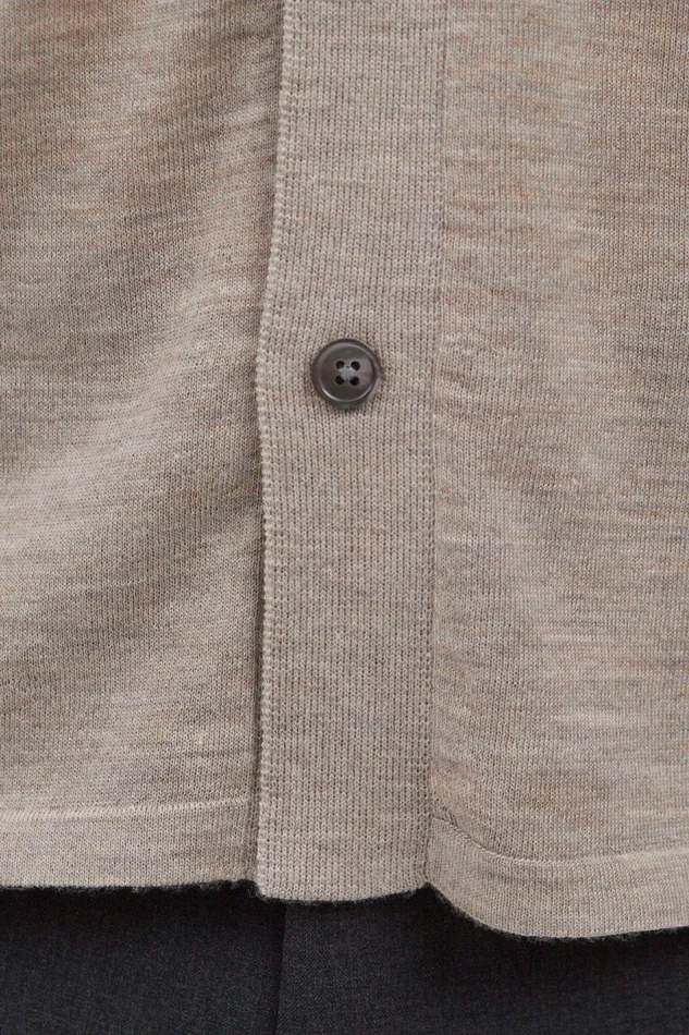 Men Norse Projects Knitwear Rollo Tech Merino Shirt Sand