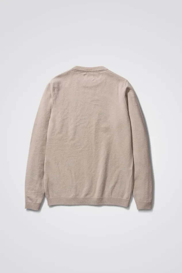 Men Norse Projects Knitwear Sigfred Merino Lambswool Sweater Utility Khaki