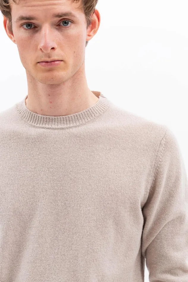 Men Norse Projects Knitwear Sigfred Merino Lambswool Sweater Utility Khaki